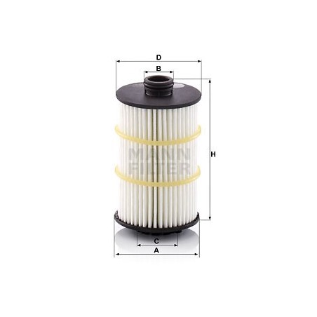 MANN Olejovy filter HU 7024 z  OL.GOLF VI,IBIZA 2.0TDI 08-