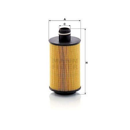 MANN Olejovy filter HU 7030 z  OL.GOLF VI,IBIZA 2.0TDI 08-