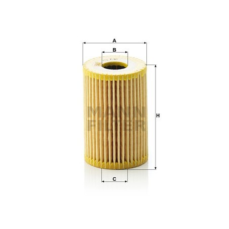 MANN Olejovy filter HU 610 x  OL.GOLF VI,IBIZA 2.0TDI 08-