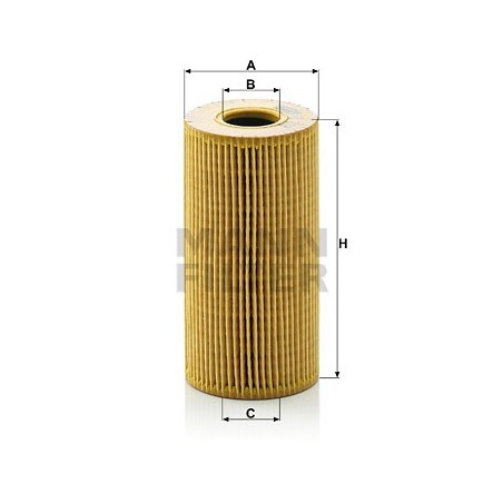 MANN Olejovy filter HU 618 x  OL.GOLF VI,IBIZA 2.0TDI 08-