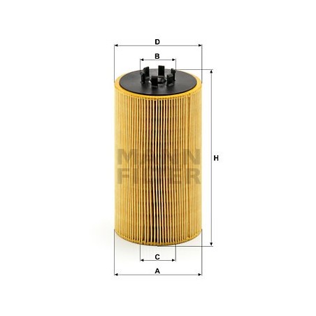 MANN Olejovy filter HU 1390 x  OL.GOLF VI,IBIZA 2.0TDI 08-