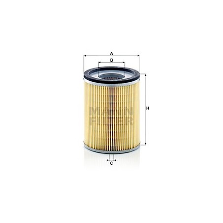 MANN Olejovy filter H 1366 x  OL.GOLF VI,IBIZA 2.0TDI 08-
