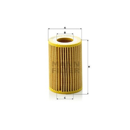 MANN Olejovy filter HU 712/9 x  OL.GOLF VI,IBIZA 2.0TDI 08-