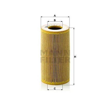 MANN Olejovy filter HU 719/5 x  OL.GOLF VI,IBIZA 2.0TDI 08-