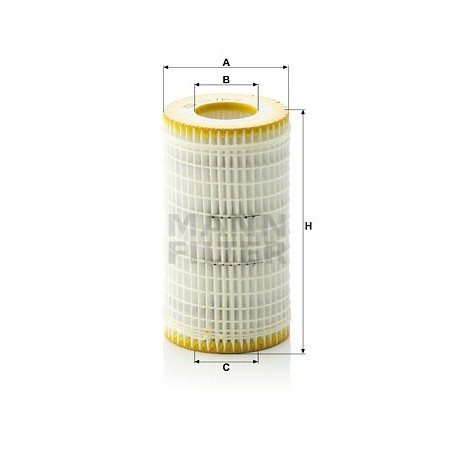 MANN Olejovy filter HU 718/5 x  OL.GOLF VI,IBIZA 2.0TDI 08-