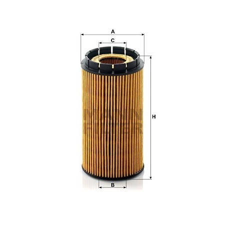 MANN Olejovy filter HU 718/2 x  OL.GOLF VI,IBIZA 2.0TDI 08-