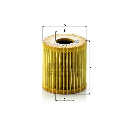 MANN Olejovy filter HU 68 x  OL.GOLF VI,IBIZA 2.0TDI 08-