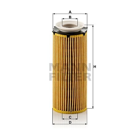 MANN Olejovy filter HU 720/3 x  OL.GOLF VI,IBIZA 2.0TDI 08-