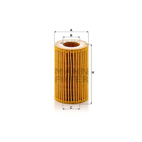 MANN Olejovy filter HU 715/6 x  OL.GOLF VI,IBIZA 2.0TDI 08-