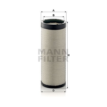 MANN Filter sekundarneho vzduchu CF 1800  OL.GOLF VI,IBIZA 2.0TDI 08-
