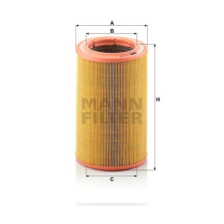 MANN Vzduchovy filter C 14 115  OL.GOLF VI,IBIZA 2.0TDI 08-