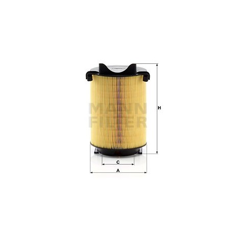 MANN Vzduchovy filter C 14 130  OL.GOLF VI,IBIZA 2.0TDI 08-